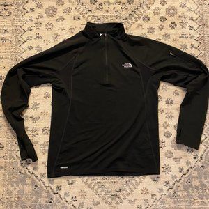Medium Men's North Face Black Athletic Sweatshirt
